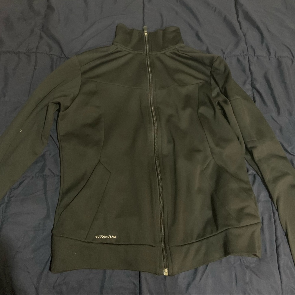 Columbia Drifit Titanium Athletic Zip Up  Small